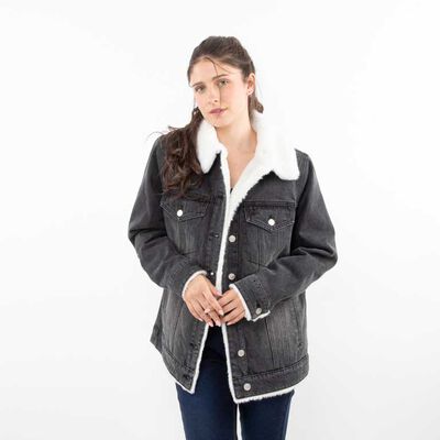 Chaqueta Oversized Chiporro Denim Mujer Icono