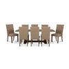 Juego de Comedor CIC Seattle 8 Sillas Walnut