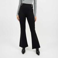 Leggins Flare Mujer Soviet Negro