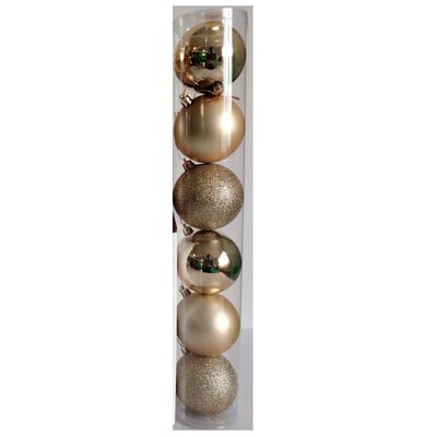 Adorno Navideño Set Esferas 6 Piezas Casanova
