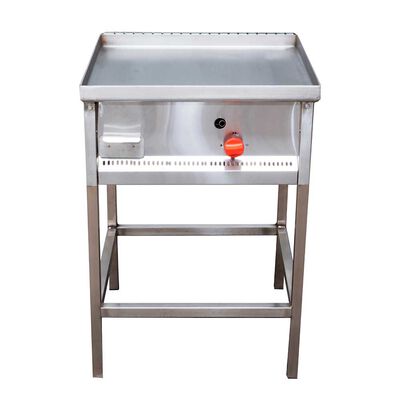 Plancha Churrasquera Ticgas 600x600 Full Inox GLP