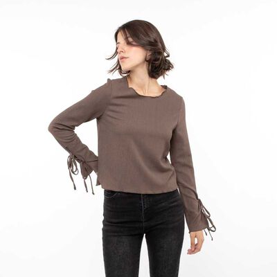 Blusa Manga Larga Mujer Zibel