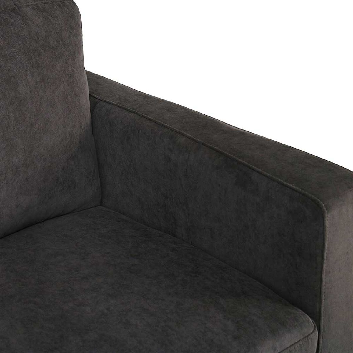 Sofá Seccional Derecho CIC Belfast 5 Cuerpos Grafito