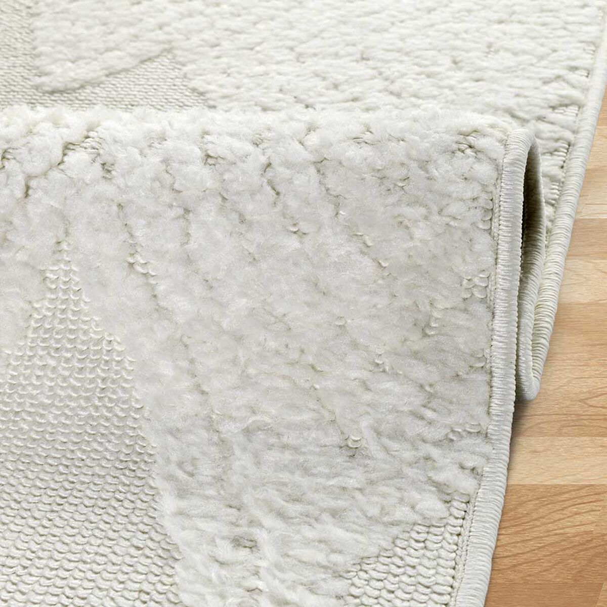 Alfombra Pasillo Modalfo Palafito Blanca 70 x 230 cm