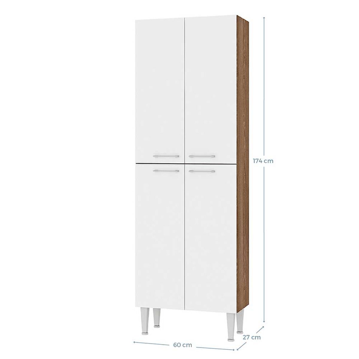 Despensa Vekkahome Emi 2 Puertas Blanco
