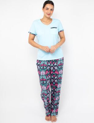 Imagen 2 del producto Pijama Mujer Portman Club Calipso, Rosa