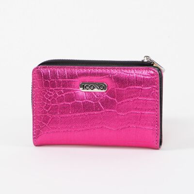 Billetera Fucsia Icono
