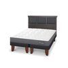 Cama Europea CIC Base Dividida King Anatomic + Respaldo Torino