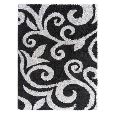 Imagen 1 del producto Alfombra Idetex Saggy Negro 133 x 180 cm