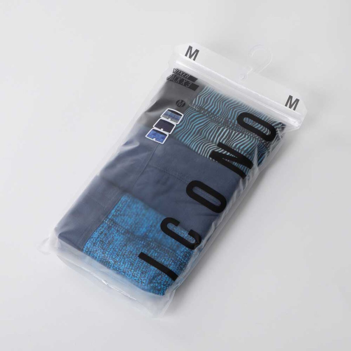 Pack 3 Bóxer Medio Hombre Icono