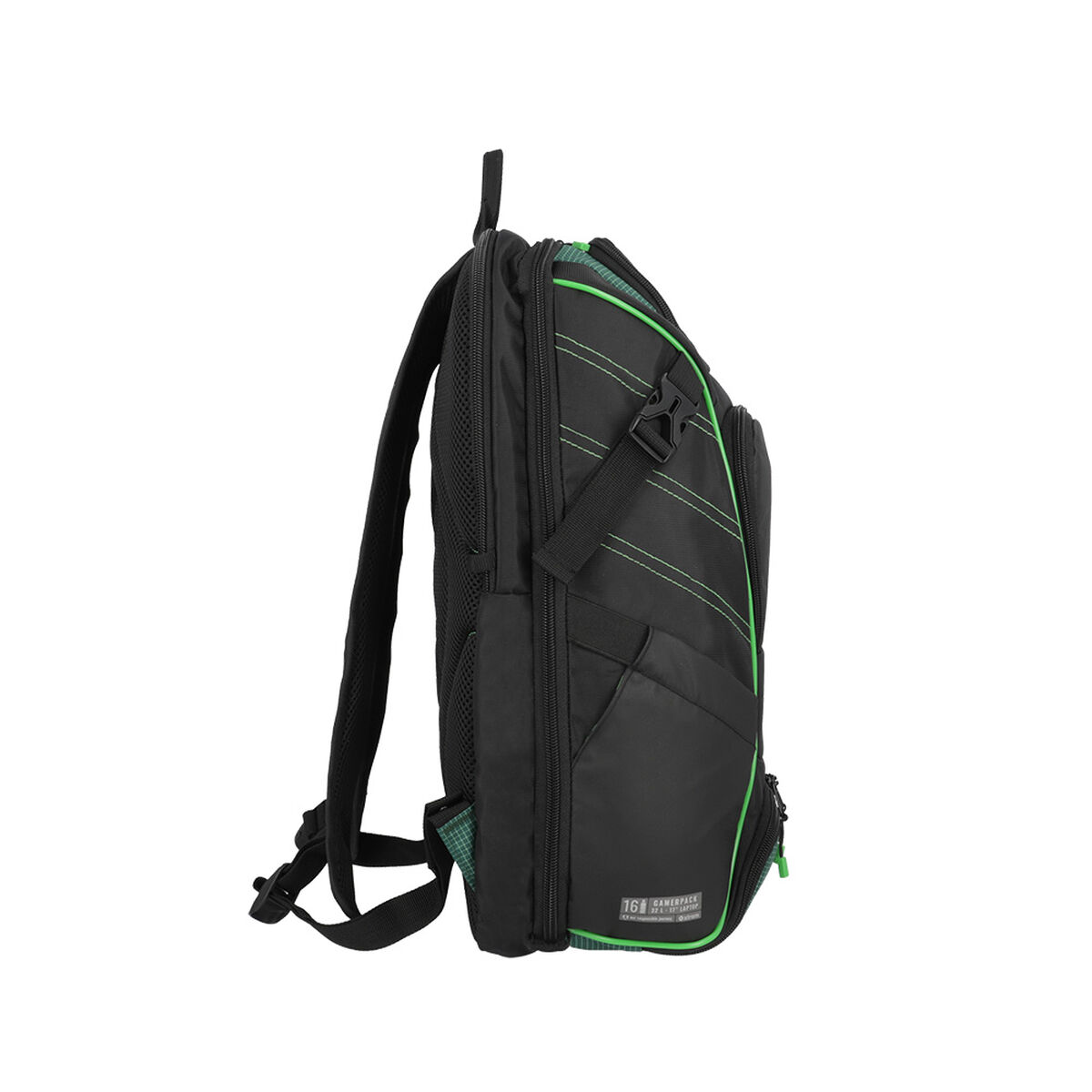 Pack Gamer Mochila Notebook Negro 17" L Xtrem