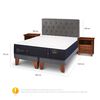 Cama Europea CIC Base Dividida 2 Plazas Premium + Respaldo + Veladores