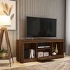 Rack TV Vekkahome New Ovalle Hasta 50" Café