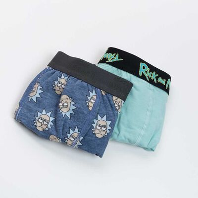 Pack 2 Bóxer Rick And Morty Hombre The Brands Club