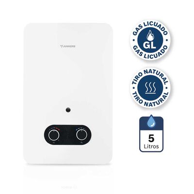 Calefont Gas Licuado Junkers Hydrobase 1500 Tiro Natural 5 lts.