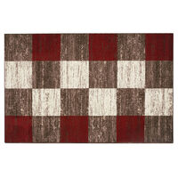 Alfombra Idetex Carved Rojo 150 x 200 cm