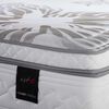 Cama Europea Rosen Base Dividida King Art 4 + Respaldo + 2 Veladores Sicilia