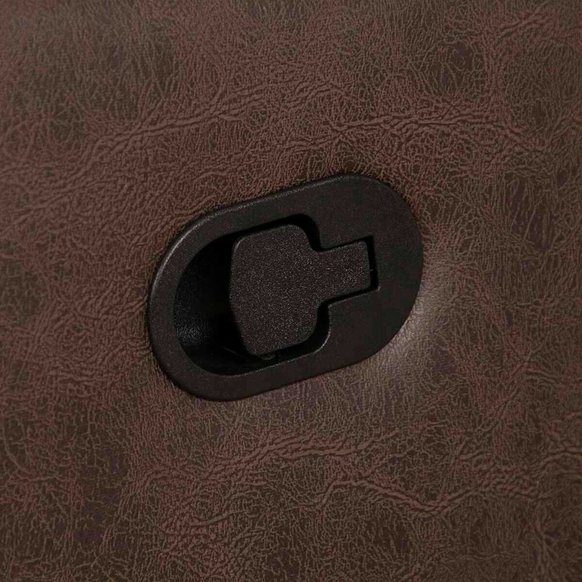 Sof&aacute; Reclinable CIC Asturias 2 Cuerpos Caf&eacute;