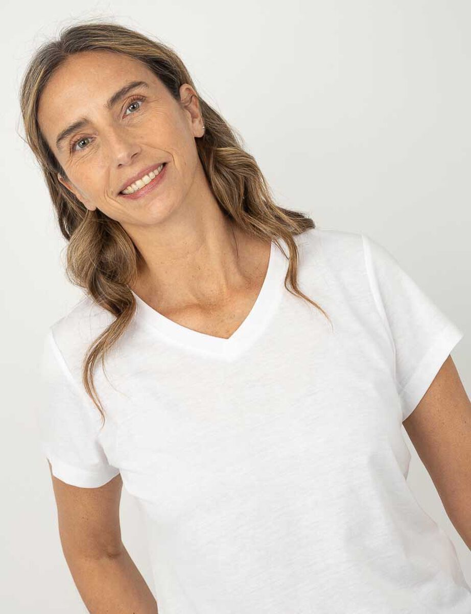 Polera Manga Corta Mujer Portman Club