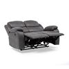 Sofá Reclinable VYS SPA Isabel 2 Cuerpos Gris