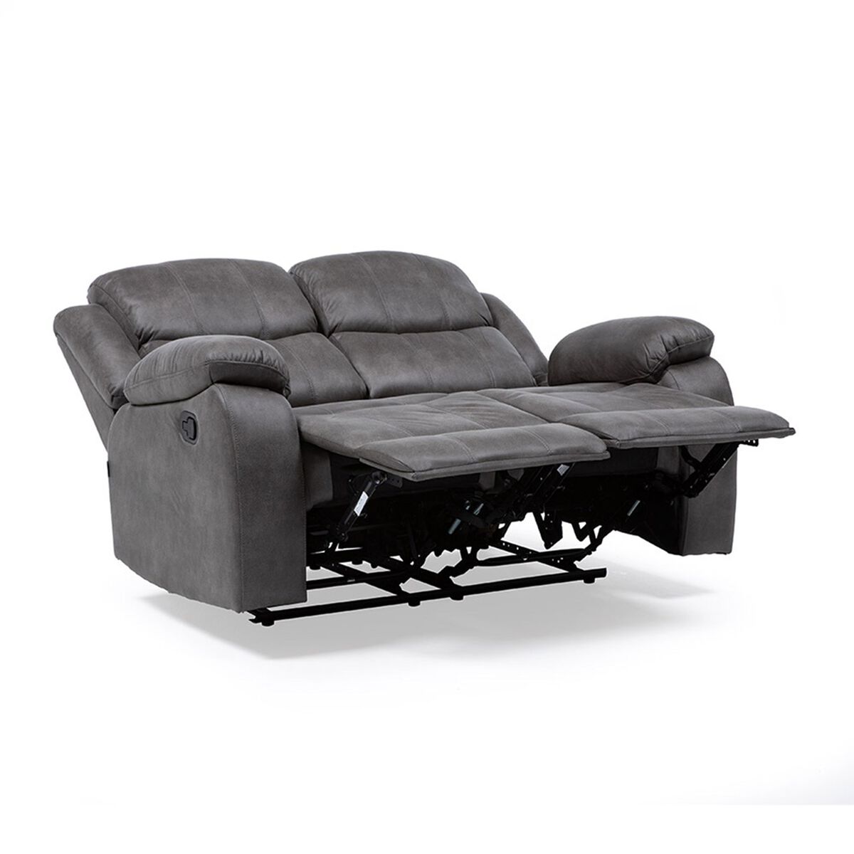 Sofá Reclinable VYS SPA Isabel 2 Cuerpos Gris