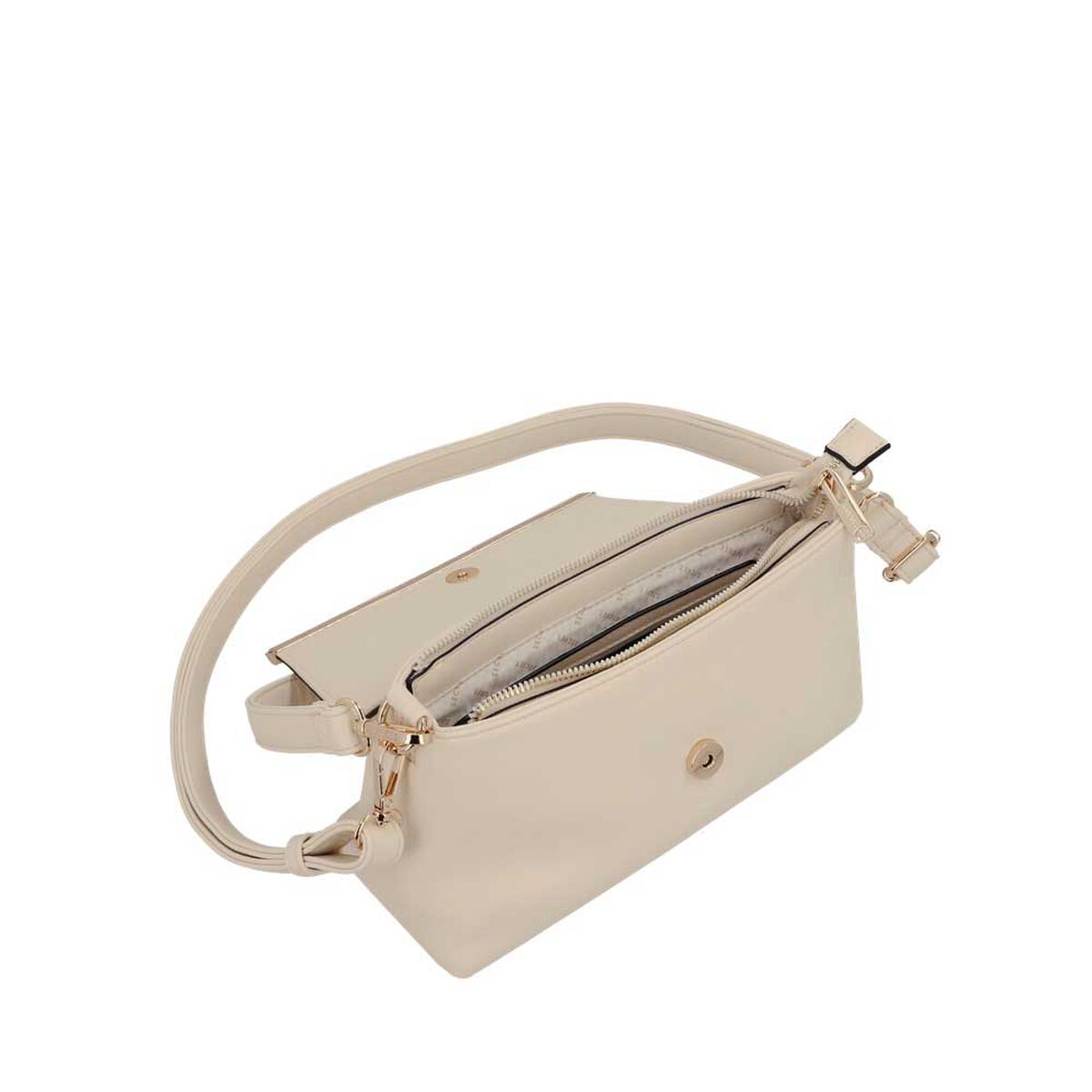 Cartera Bandolera Secret Sicilia SC7 Mediana Beige