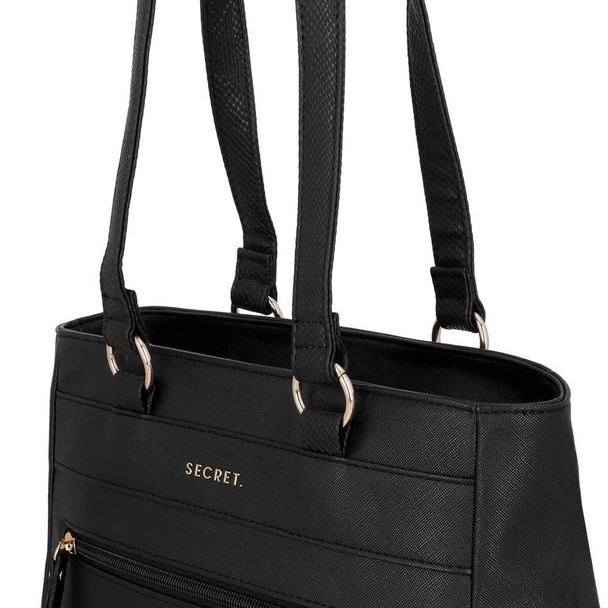 Cartera de Hombro Secret Albacete SC7 Grande Negra
