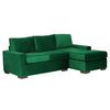 Sofá Seccional Derecho Latam Home Livorno 3 Cuerpos Verde