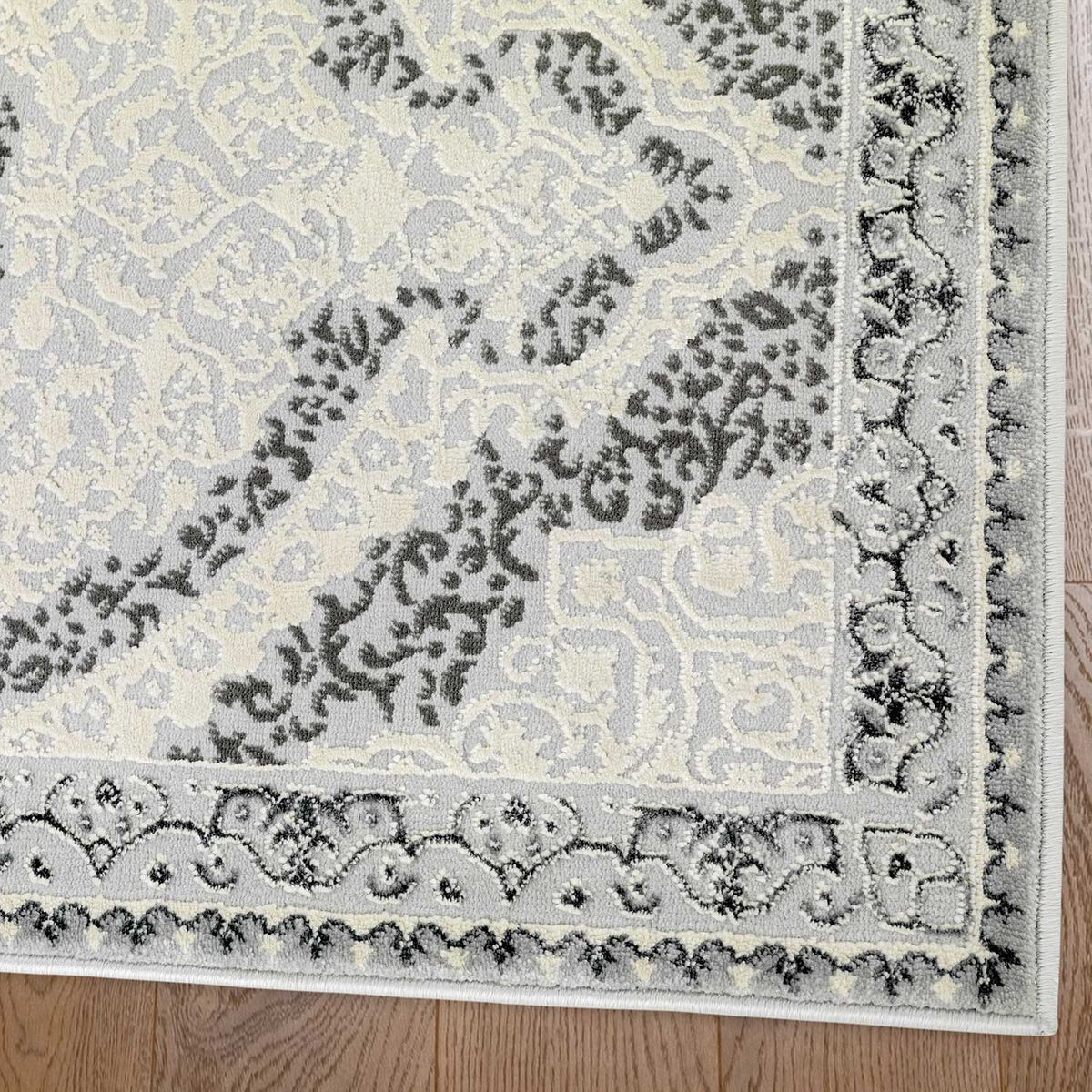 Alfombra de Pasillo Modalfo Babil Gris 70 x 230 cm