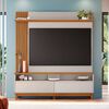 Estante TV Home Mobili Epta Hasta 54" Off White/Freijo