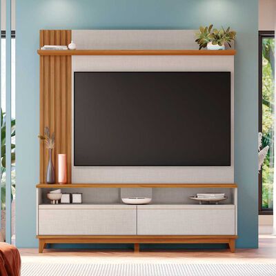 Imagen 2 del producto Estante TV Home Mobili Epta Hasta 54"" Off White/Freijo