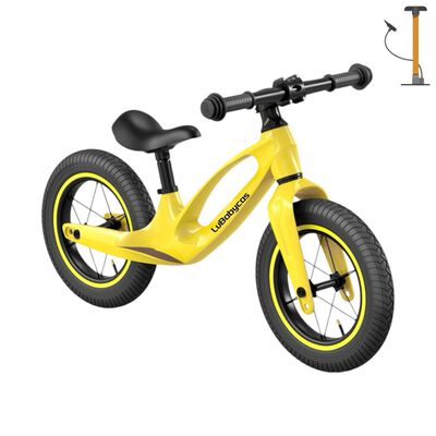 Bicicleta de Equilibrio Convertible Aro 12 y 14 Amarilla