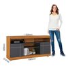 Rack Di Poretti Yara 47" Negro