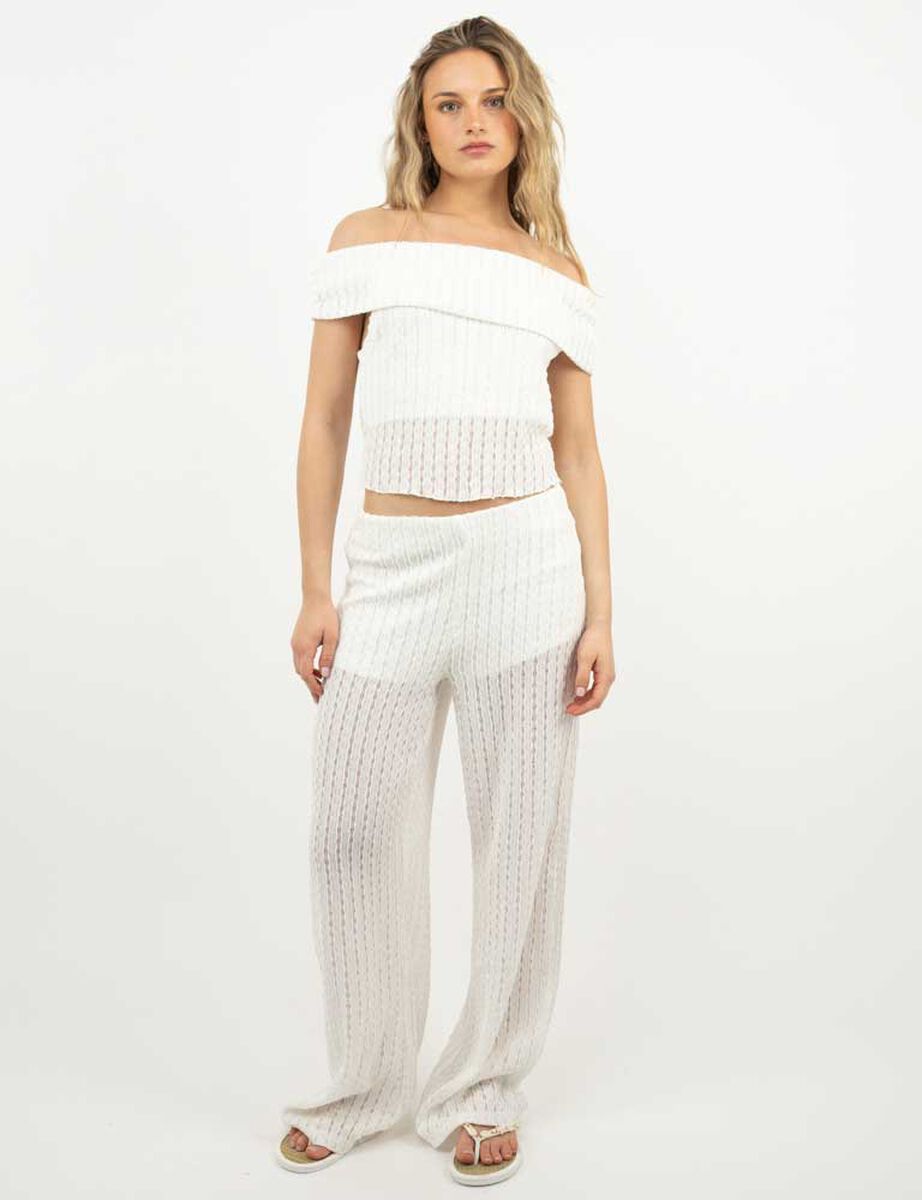 Polera Bardot Mujer Icono