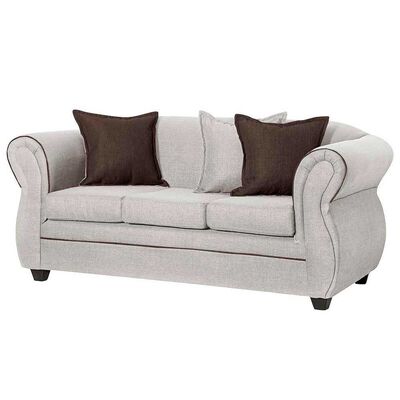 Imagen 2 del producto Sofá Black Factory Emili 3 Cuerpos Crudo