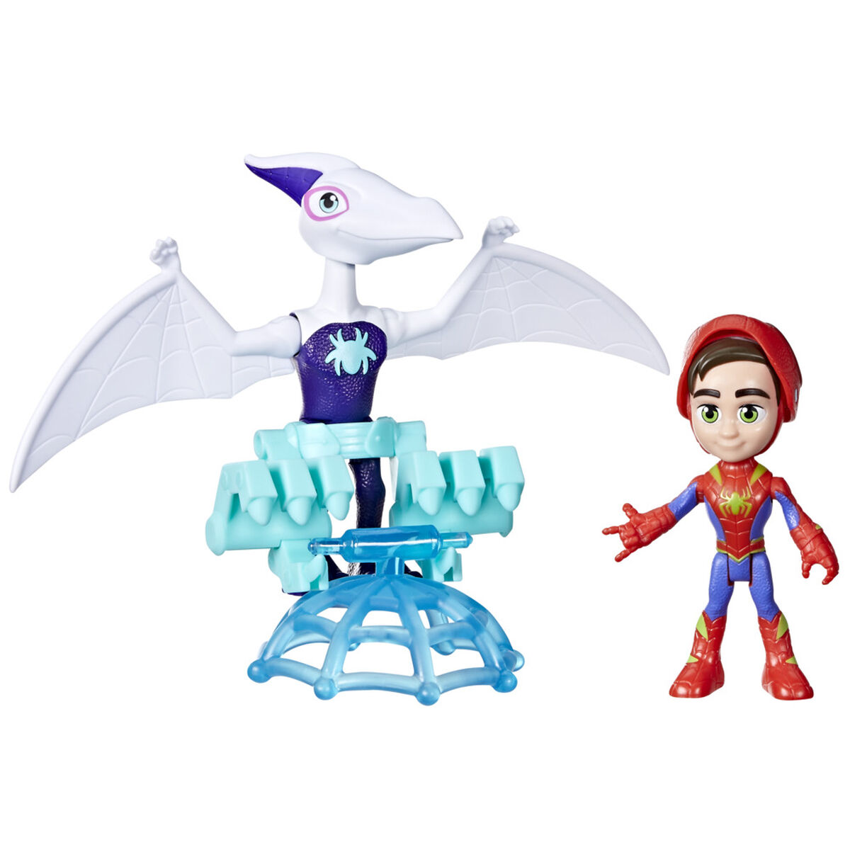 Figura de Acción Spidey & His Amazing Friends Dino-Webs Ghostasaurus & Spidey