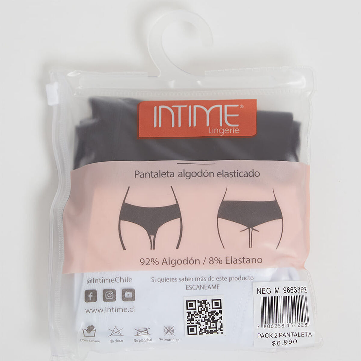 Pack 2 Calzones Pantaletas Mujer Intime
