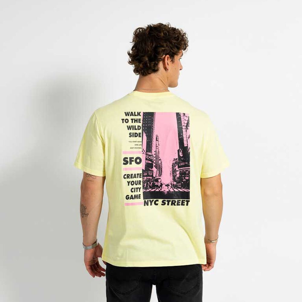 Polera Manga Corta Hombre Icono