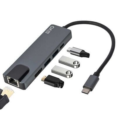 Adaptador Multipuerto Levo Hub 5 en 1