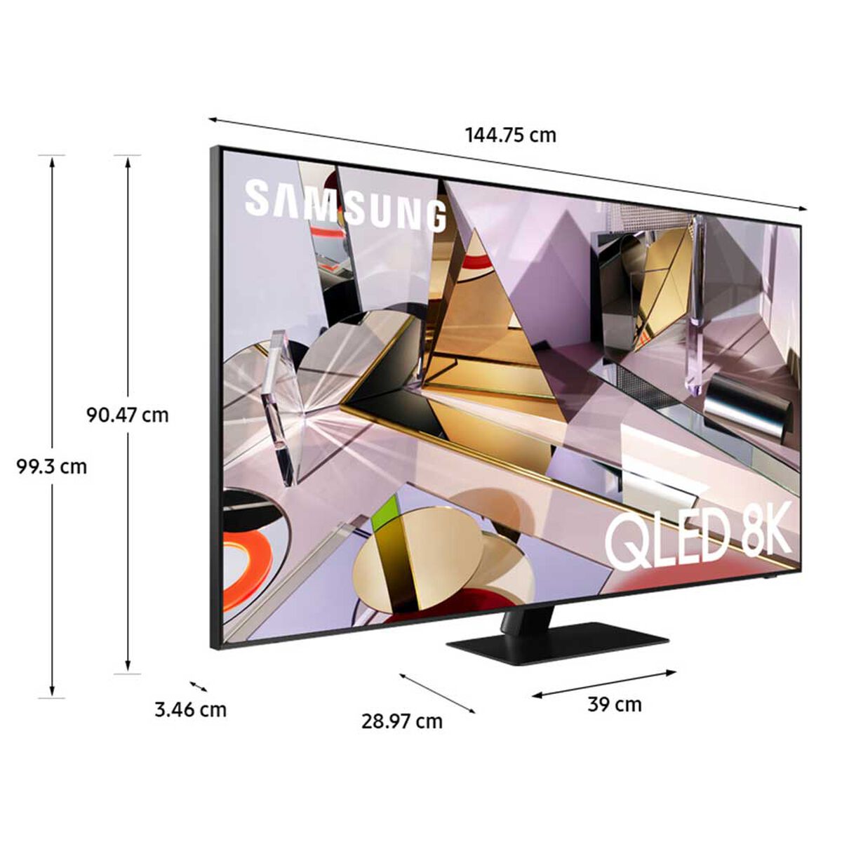 QLED 65" Samsung Q700T Smart TV 8K