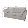 Sofá Muebles MPR Bonsai 3 Burdeo