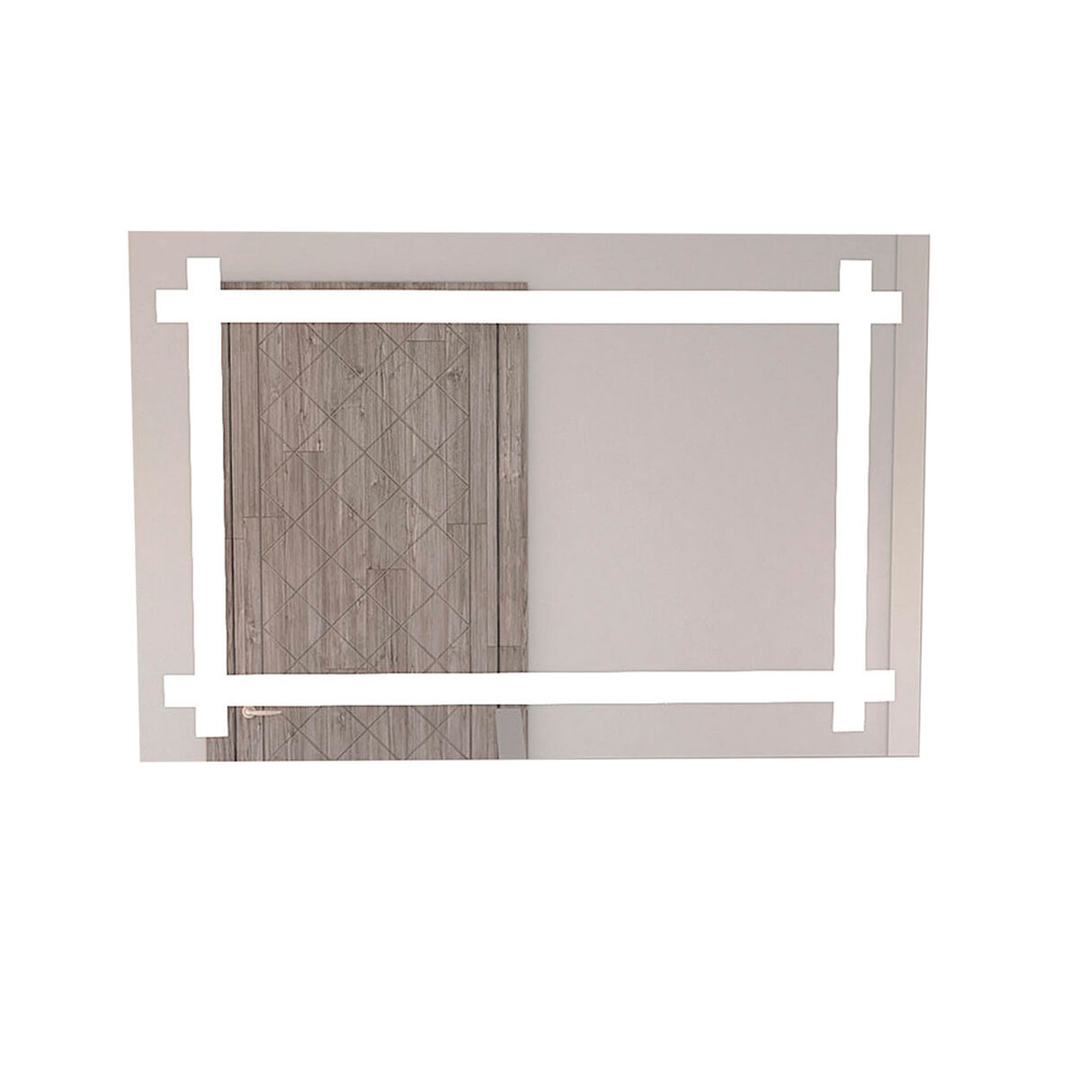 Espejo Broni con Marco Interno en Sandblasting