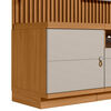 Home TV Di Poretti Design Ouro TV Hasta 75" Caf&eacute; Claro
