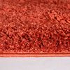 Alfombra Doral Shaggy 200 x 150 cm Terracota