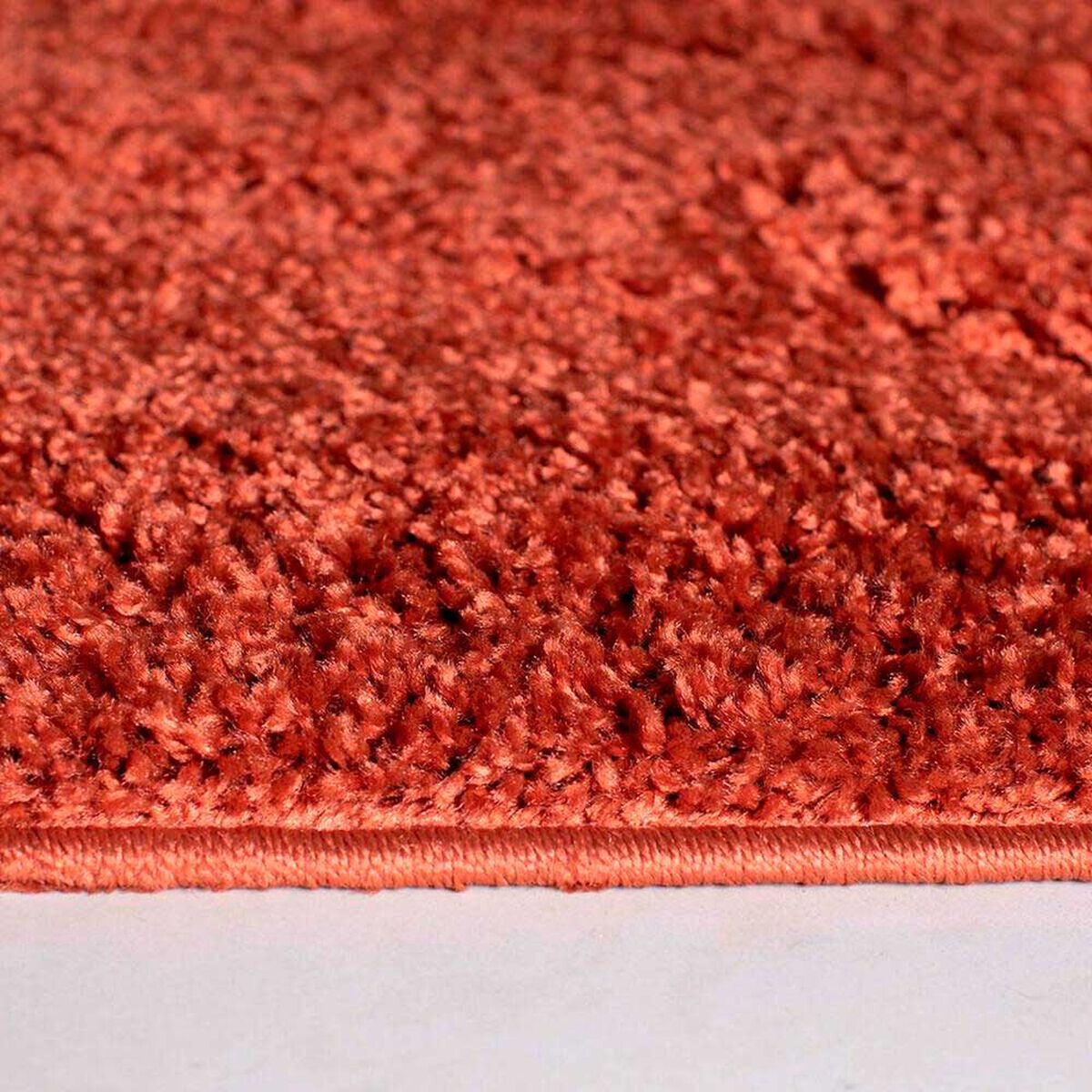 Alfombra Doral Shaggy 200 x 150 cm Terracota
