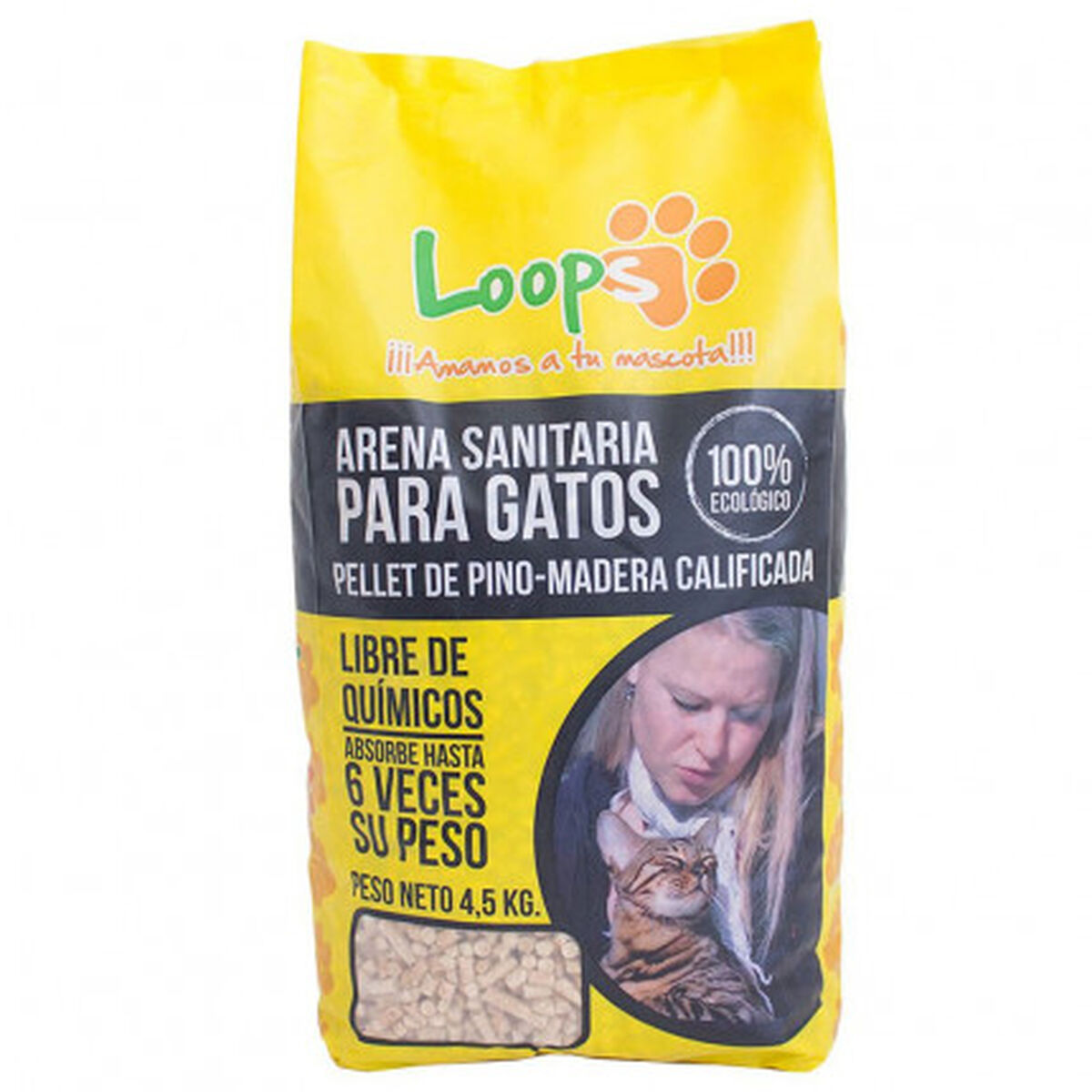 Arena Gato  Loops 4,5  Kg