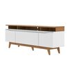 Rack TV Decocasa Flyn Stilo Hasta 50" Off White