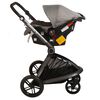 Coche Cuna Travel System Bebe Quantum Gris Bebesit