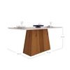 Juego de Comedor Favatex Serena Blanco 6 Sillas