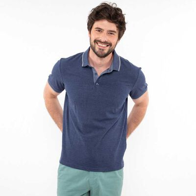 Polera Piqué Hombre Portman Club Navy
